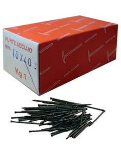 CHIODI TESTA GRUPPINO ACCIAIO 10X40 DA KG.1