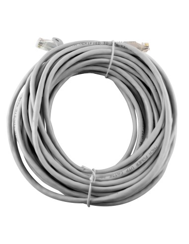 CAVO LAN UTP PLUG RJ45/RJ45 20 M GRIGIO