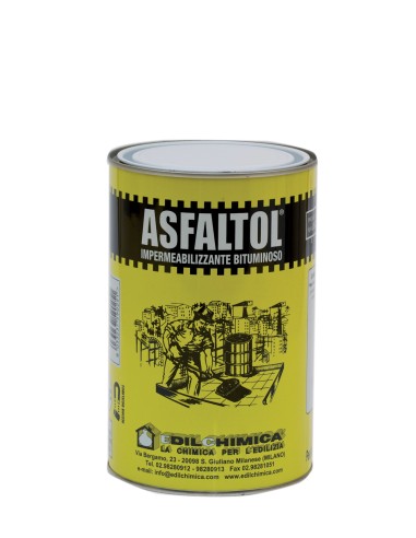 ASFALTO A FREDDO ASFALTOL DA 1,5 KG IMPERMEABILIZ