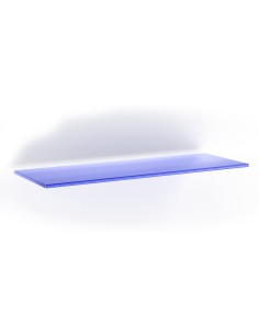 MENSOLA VITRA 6 MM BLU 15X40 CM