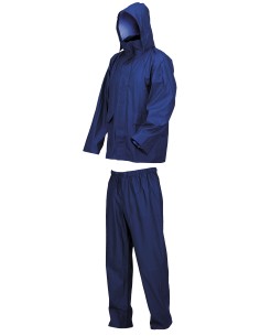 COMPLETO IMPERMEABILE LLUVIA TG.  XL BLU