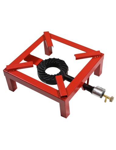 FORNELLONE A GAS 40X40 CM BRUCIAPIU