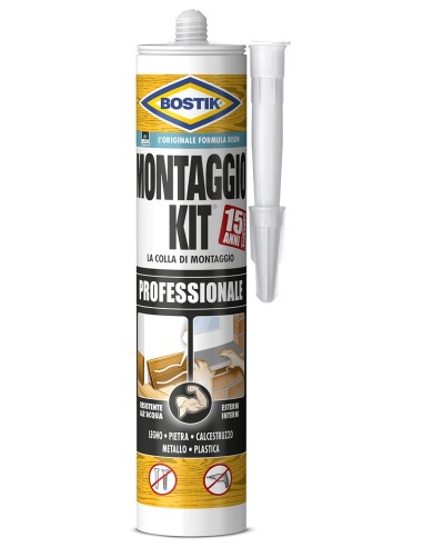 BOSTIK MONTAGGIO KIT PROFESSION 350 G CARTUC