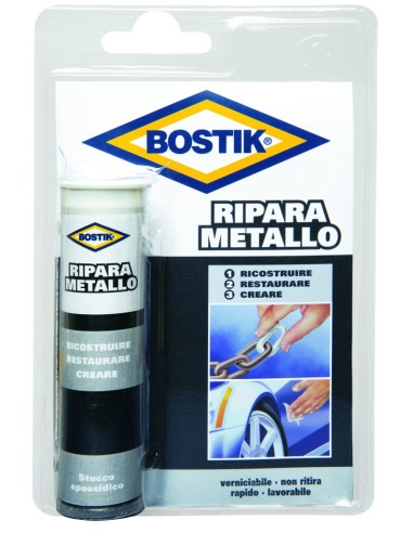 BOSTIK STUCCO RIPARA METALLO 56 G BLISTER