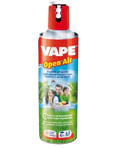 ANTIZANZARE VAPE OPEN AIR PROTEZ SPAZI APERTI 500 ML