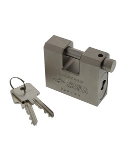 CISA 28550 LUCCHETTO CORAZZATO MONOBL ANTIC 75 MM