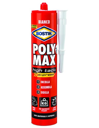 BOSTIK POLYMAX HIGH TACK BIANCO 440 G CARTUC