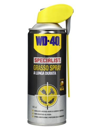 WD-40 SPECIALIST GRASSO SPRAY LUNGA DURATA 400 ML