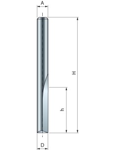 FRESA WIDIA TAGLIENTI DIRITTI 04-09906 D  3X 9,5/44,5 MM