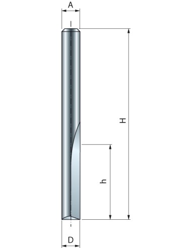 FRESA WIDIA TAGLIENTI DIRITTI 04-10106 D  4X15,8X44,5 MM