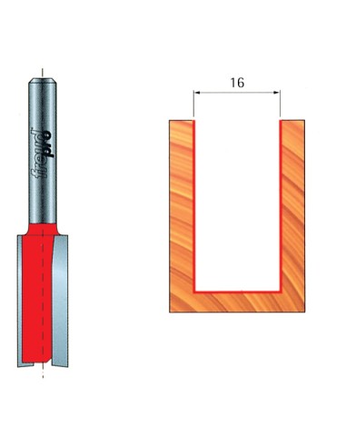 FRESA WIDIA TAGLIENTI DIRITTI 04-14906 D 16X19,0X51,0 MM