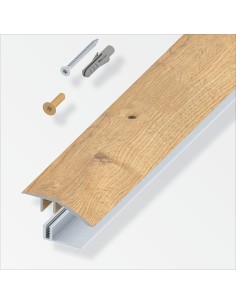 TERMINALE A SCIVOLO PER PARQUET ROVERE NAT. 100 CM