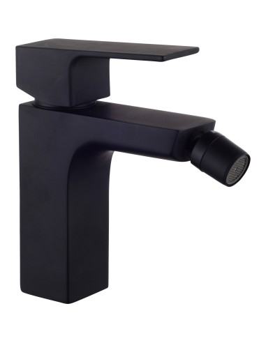 SERIE ELEGANT GRUPPO BIDET MISCELATORE NERO OPACO