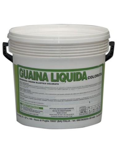 GUAINA LIQUIDA RESINOSA GRIGIO  5 KG