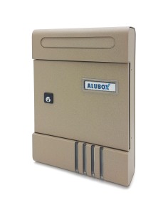 CASSETTA POSTALE ALUBOX SE 20,4X7X29 CM SABBIA