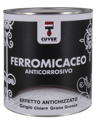 SMALTO CUVER 0,750 L FERROMICACEO GRIGIO CHIARO