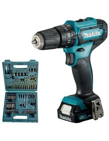 MAKITA SUPERKIT 12VP-2AH-LI HP333DSAX1 2 BATTERIE