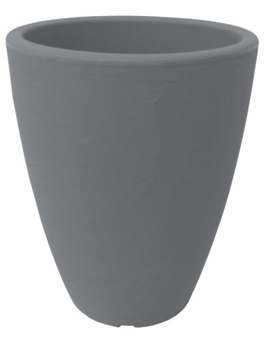 VASO HOME ADONE TONDO D 30XH38 CM PIETRA