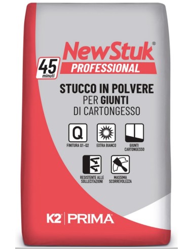 STUCCO PER CARTONGESSO PROFESSIONAL K2  5 KG