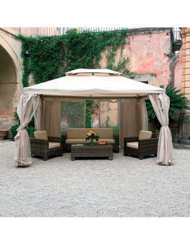 GAZEBO IN ALLUMINIO SAHARA 300X400 CM  ECR