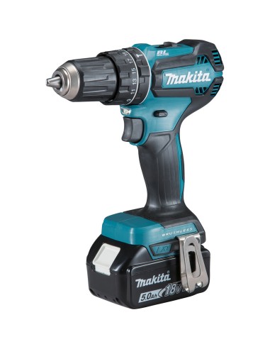 MAKITA TRAPANO BRUSH 2B 18V P-LI 5AH DHP485RTJ