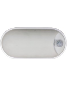 PLAFONIERA  LED OVALE 18W 2000LM TRICOLOR C/SENS