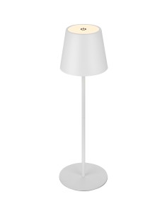 LAMPADA DA TAVOLO BT10003 BATT RICARIC BIANCO