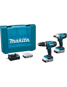 MAKITA SUPERKIT 18VP 2AH DK18922 CON 3 BATTERIE