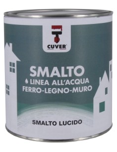 SMALTO LUCIDO ALLACQUA CUVER 0,75 L BIANCO