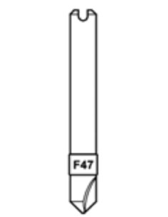 SILCA FRESA F47 (PUNZONATE) X MATRIX D740451ZB