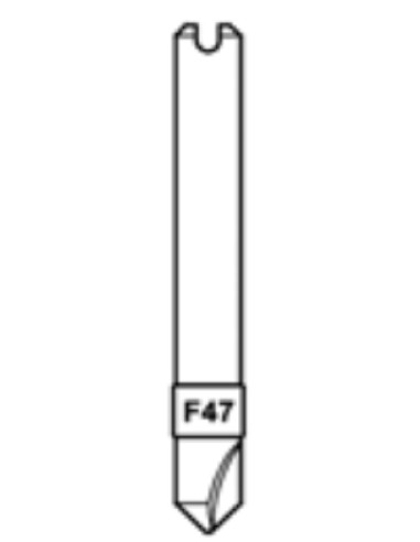 SILCA FRESA F47 (PUNZONATE) X MATRIX D740451ZB