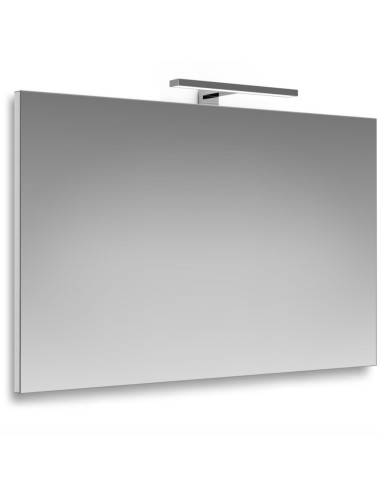 SPECCHIO C/TELAIO  60X90 CM LAMPADA LED 18 CM