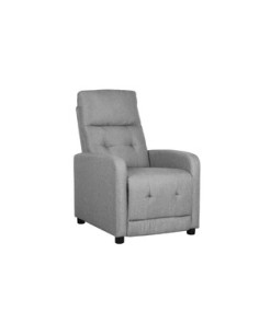 POLTRONA RECLINER REY TESSUTO GRIGIO CHIARO 40