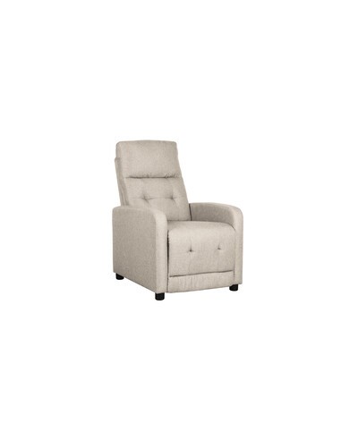 POLTRONA RECLINER REY TESSUTO BEIGE 36