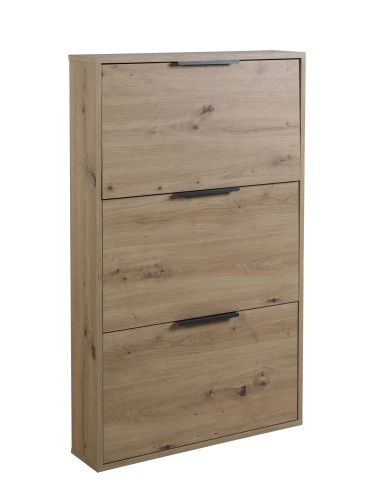SCARPIERA 3 RIBALTE SLIM CM. 65X15X105 H ROVERE A.
