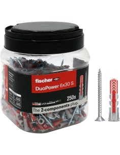 FISCHER TASSELLO DUOPOWER S 6X30 PROPACK 250 PZ