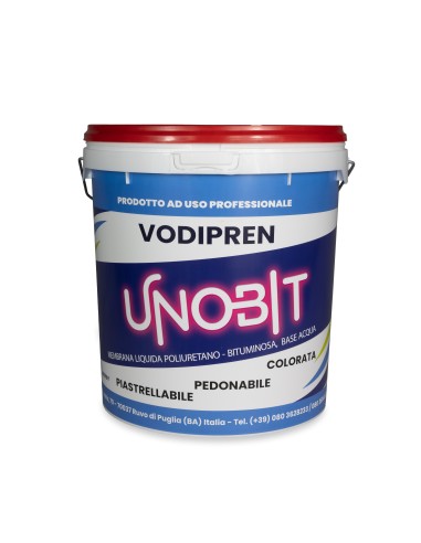 GUAINA LIQUIDA BITUMINOSA VODIPREN UNOBIT  5,0 KG