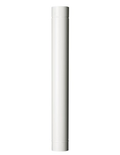 TUBO P/STUFA H 100 CM D 12 CM BIANCO