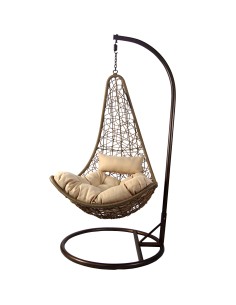 POLTRONA PENSILE 95XH195 CM RATTAN 022723