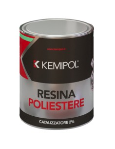 RESINA POLIESTERE CON CATALIZZATORE 750 ML