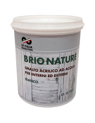 SMALTO ALLACQUA BRIO NATURE NERO LUC 0,750 L