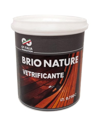 SMALTO VETRIFICANTE BRIO NATURE TRASP LUC 0,750 L