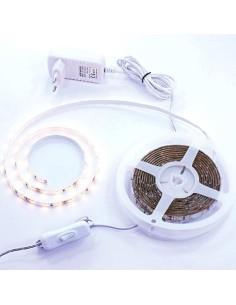 KIT STRIP LED  7,2W 3 M IP54 NATURALE