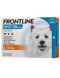 FRONTLINE SPOT-ON 02-10 KG CANI PICCOLI 3+1 PIPETTE