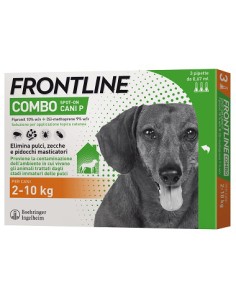 FRONTLINE COMBO 02-10 KG CANI PICCOLI 3 PIPETTE