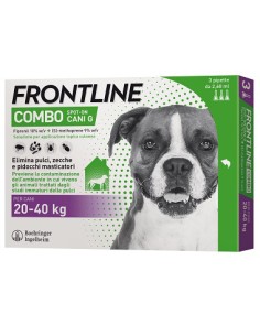 FRONTLINE COMBO 20-40 KG CANI GRANDI 3 PIPETTE