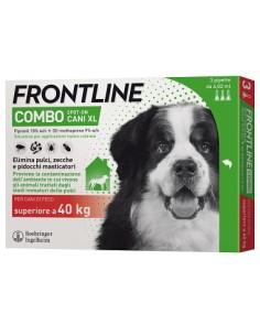 FRONTLINE COMBO 40-60 KG CANI XL 3 PIPETTE