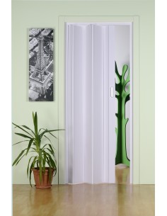 PORTA A SOFFIETTO MONICA 83X214 CM BIANCO