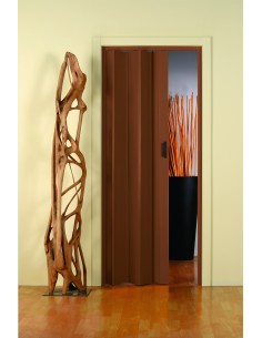 PORTA A SOFFIETTO MONICA 83X214 CM NOCE