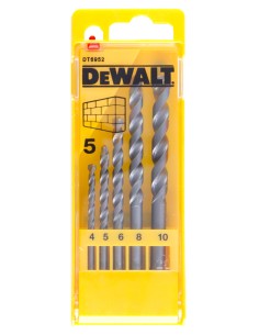 DEWALT SET 5 PUNTE PER MURO MOD. DT6952